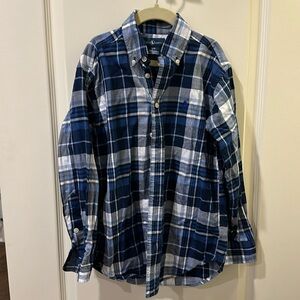 Ralph Lauren Cotton Plaid Button Down